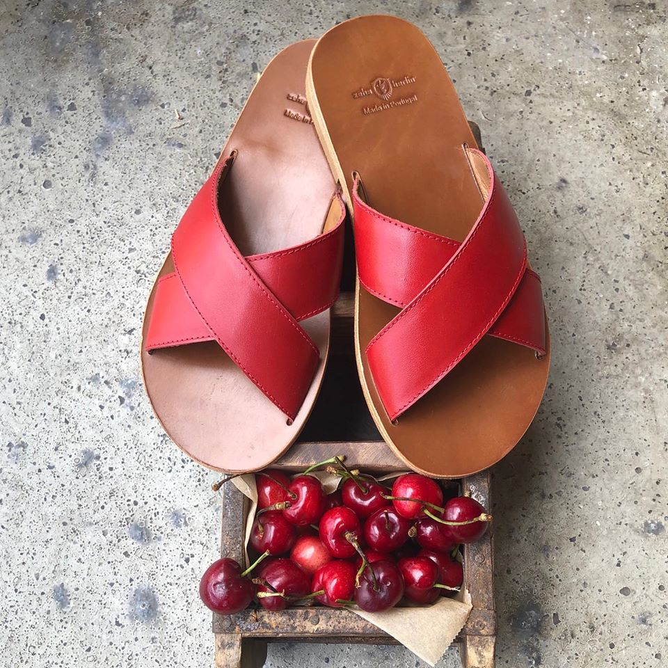 Zeha Berlin Urban Classics Red Sandals for Women Summer 2020