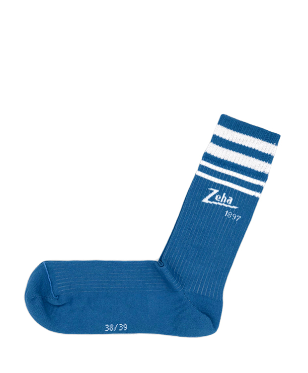 ZEHA BERLIN Accessories Zeha Socks - Special Edition 1897 Unisex grey blue / white